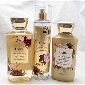 New
Bath and Body Works Body Care w/Essential Oils New Fall 2020 Scent - Dahlia